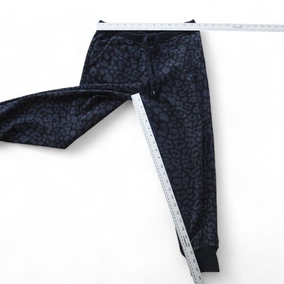 Nike Dri-Fit "Get Fit" Leopard Printed Training Joggers Black / Grey Women's XS - Picture 5 of 7